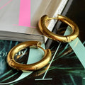 BOLD GOLDEN HOOPS